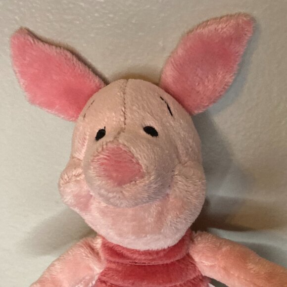The Disney Store Piglet 8.5" Plush - Winnie The Pooh Collectable Plush - Picture 2 of 9